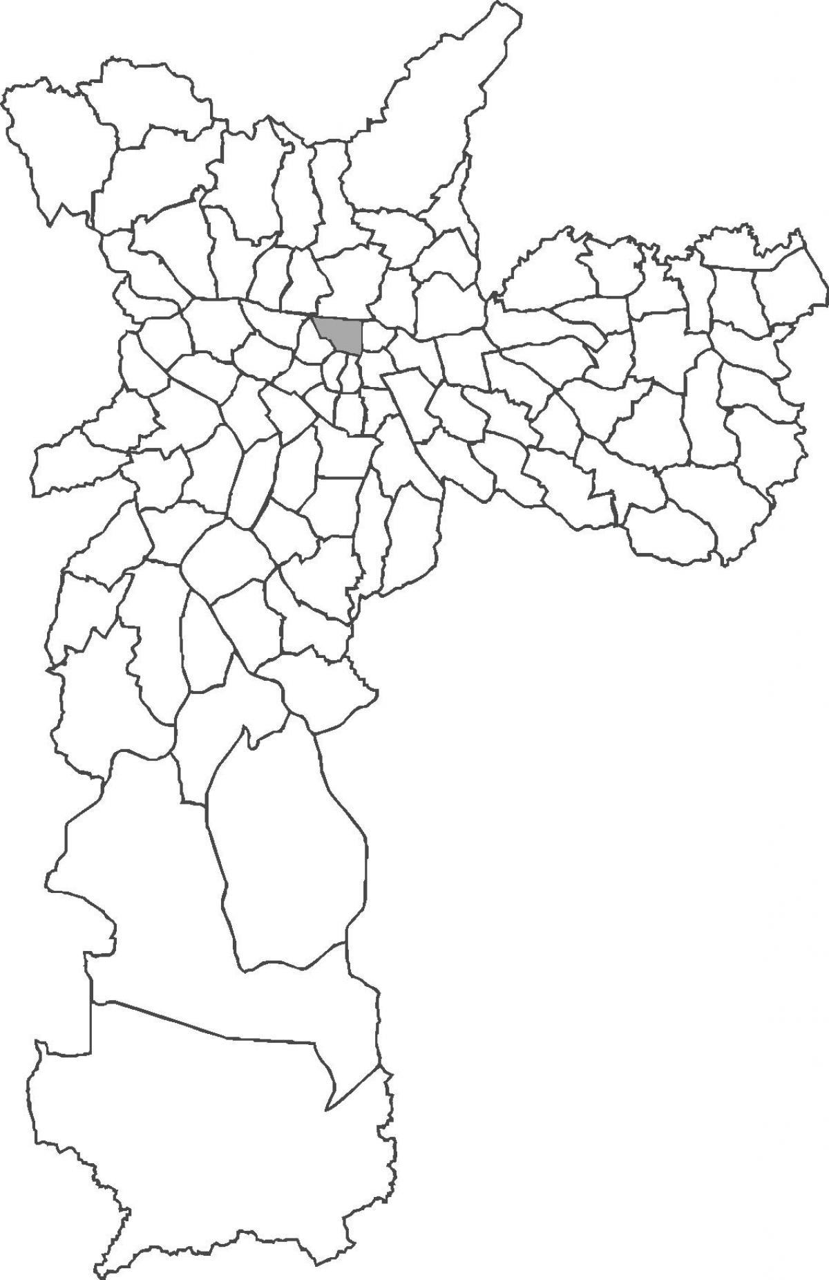 Карта Бом Ретіро район