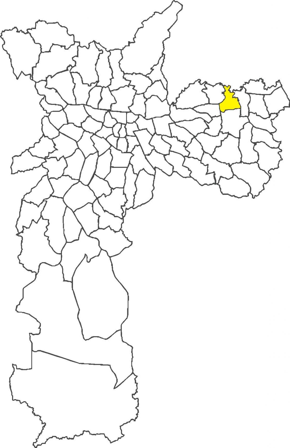 Карта Jacuí район Віла