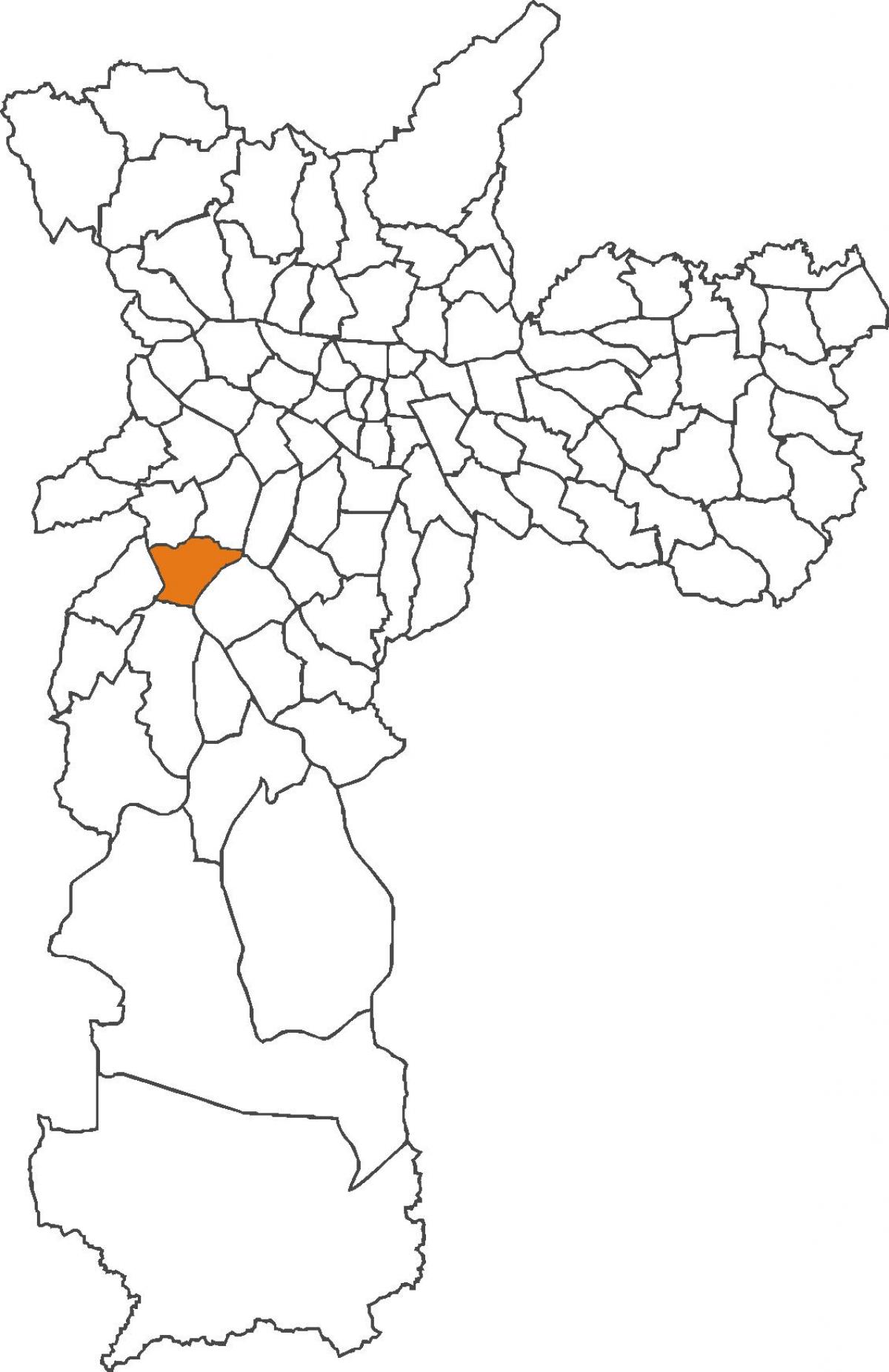 Карта Віла Андраде район