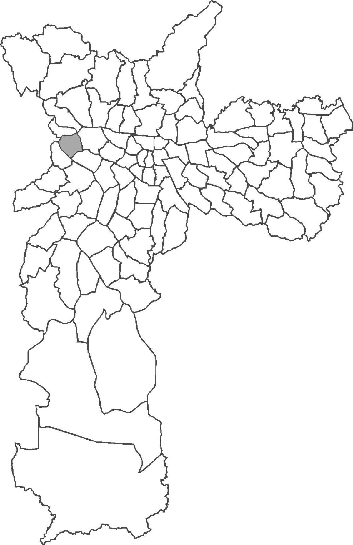 Карта Віла-Леопольдіна район