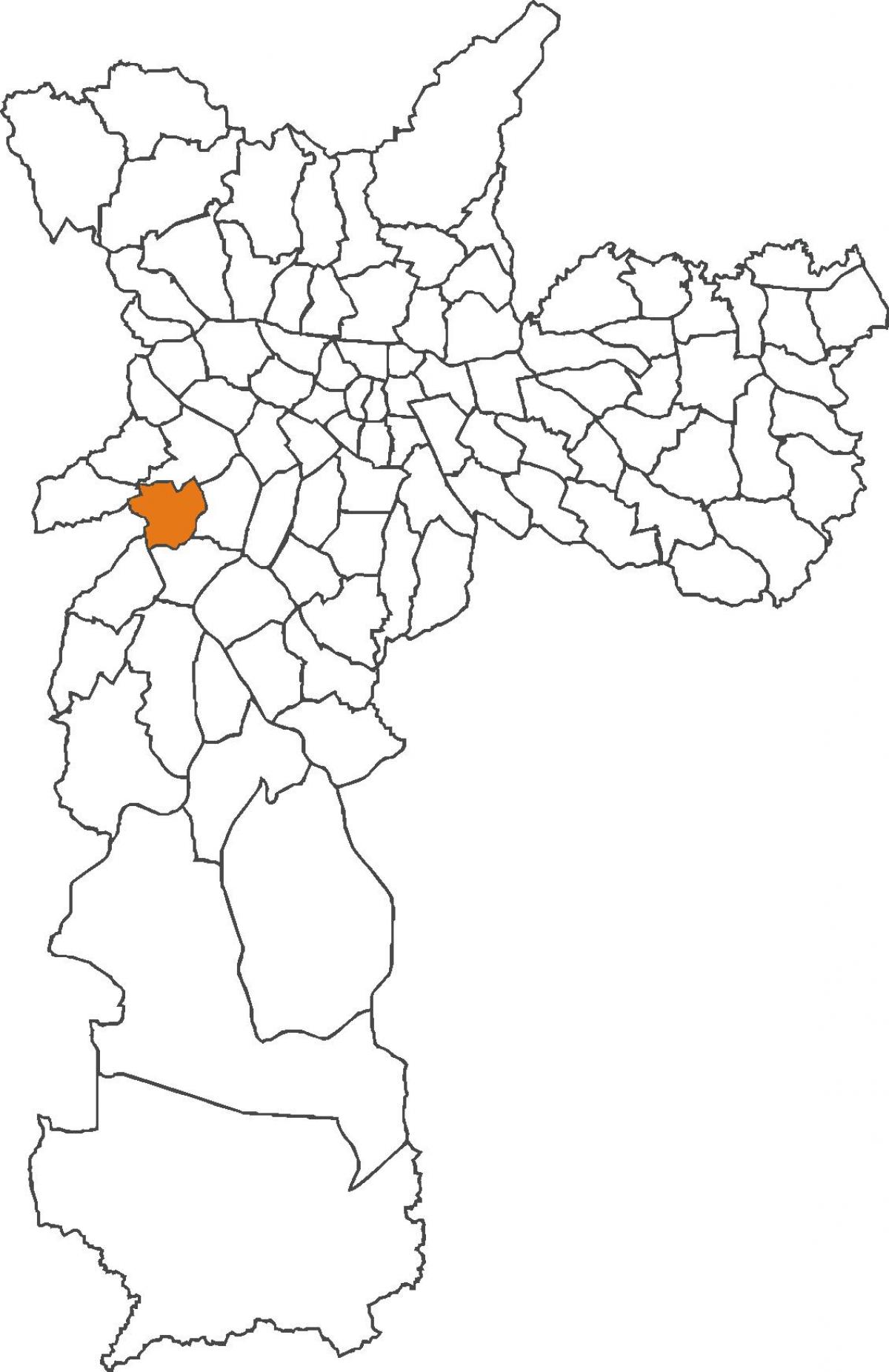 Карта район Віла Sônia