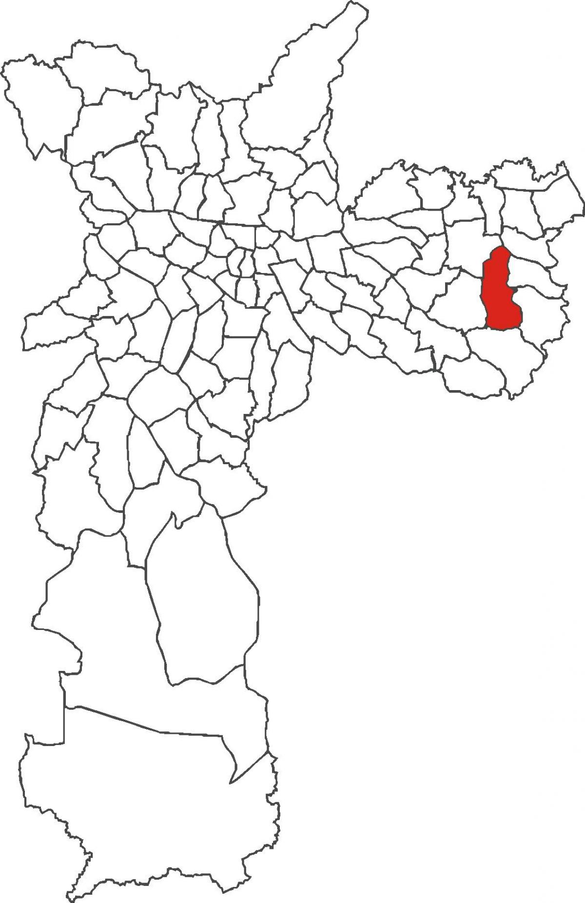 Карта район Жозе Бонифасиу