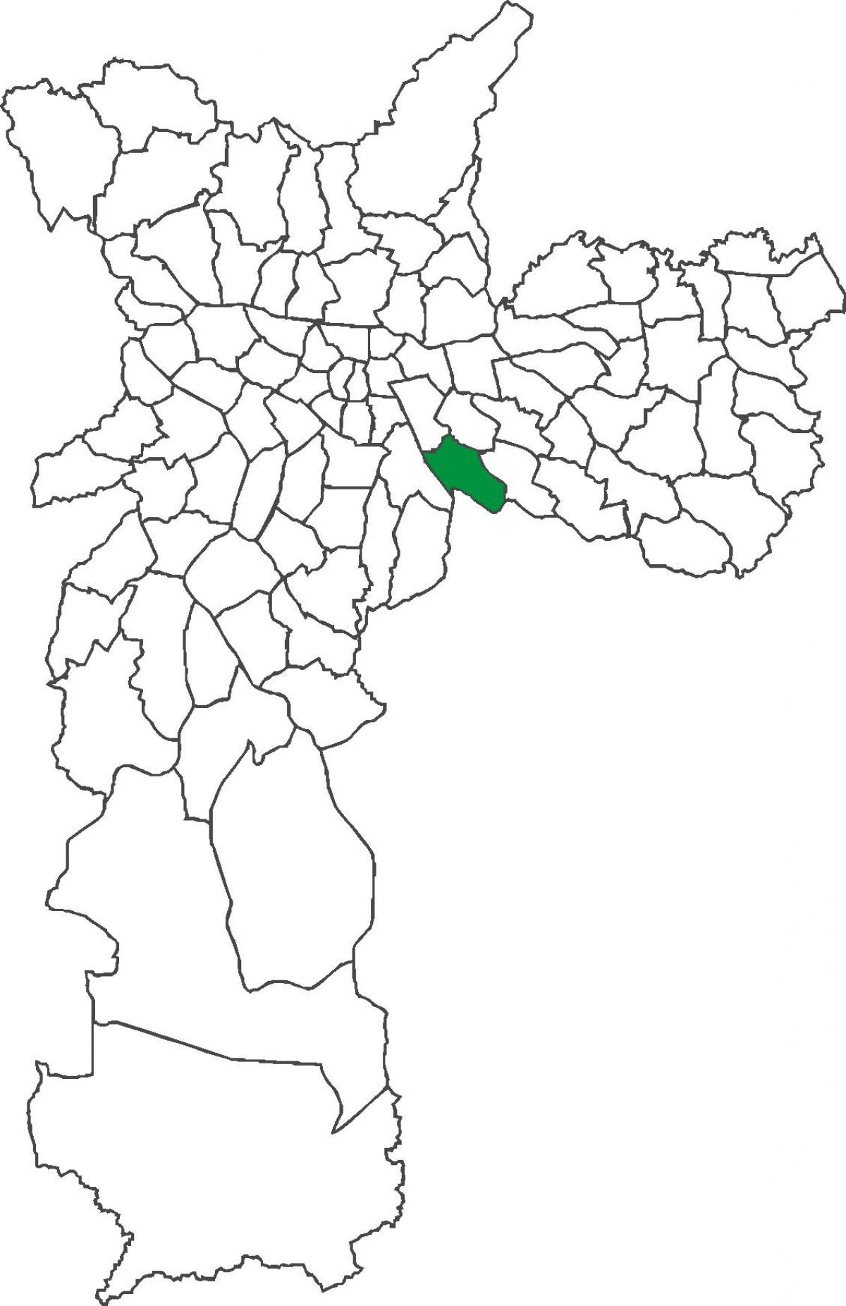 Карта район Віла-Пруденти