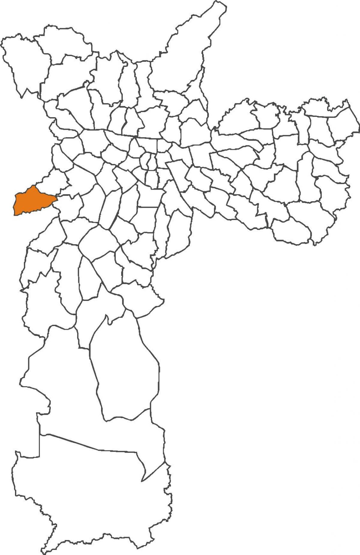 Карта Рапозо Таварес район