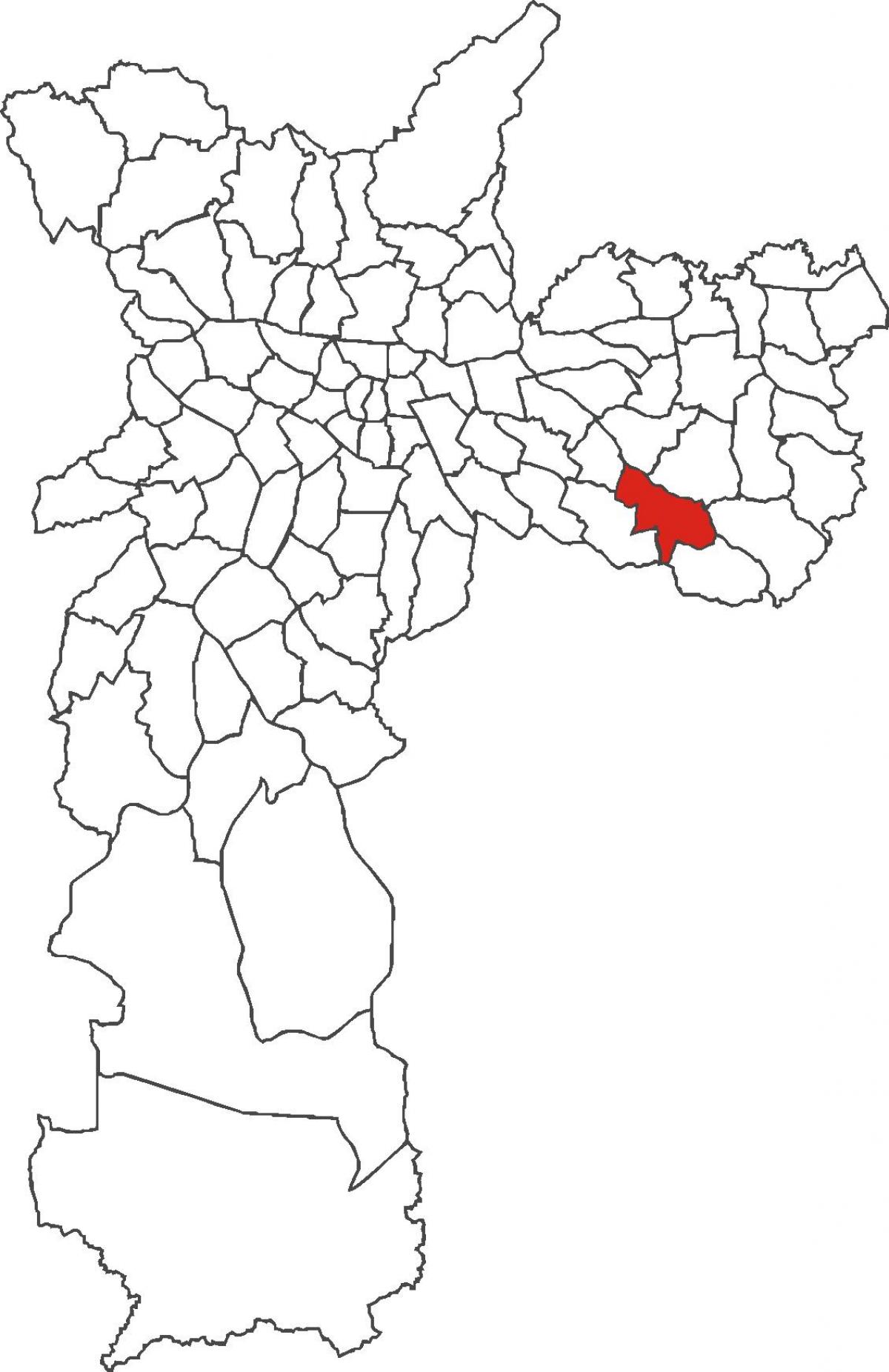 Карта Сан-Матеус район
