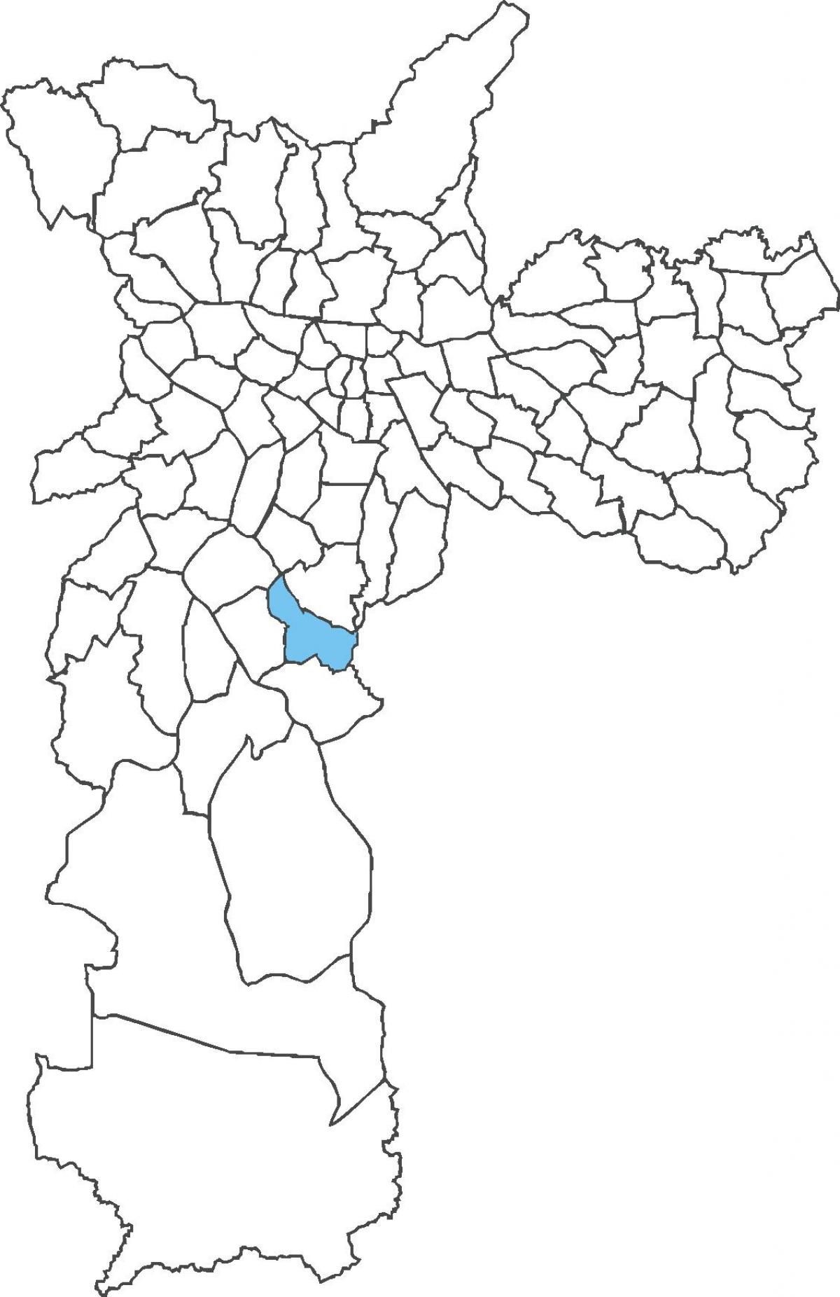 Карта Сідаде Адемаре район