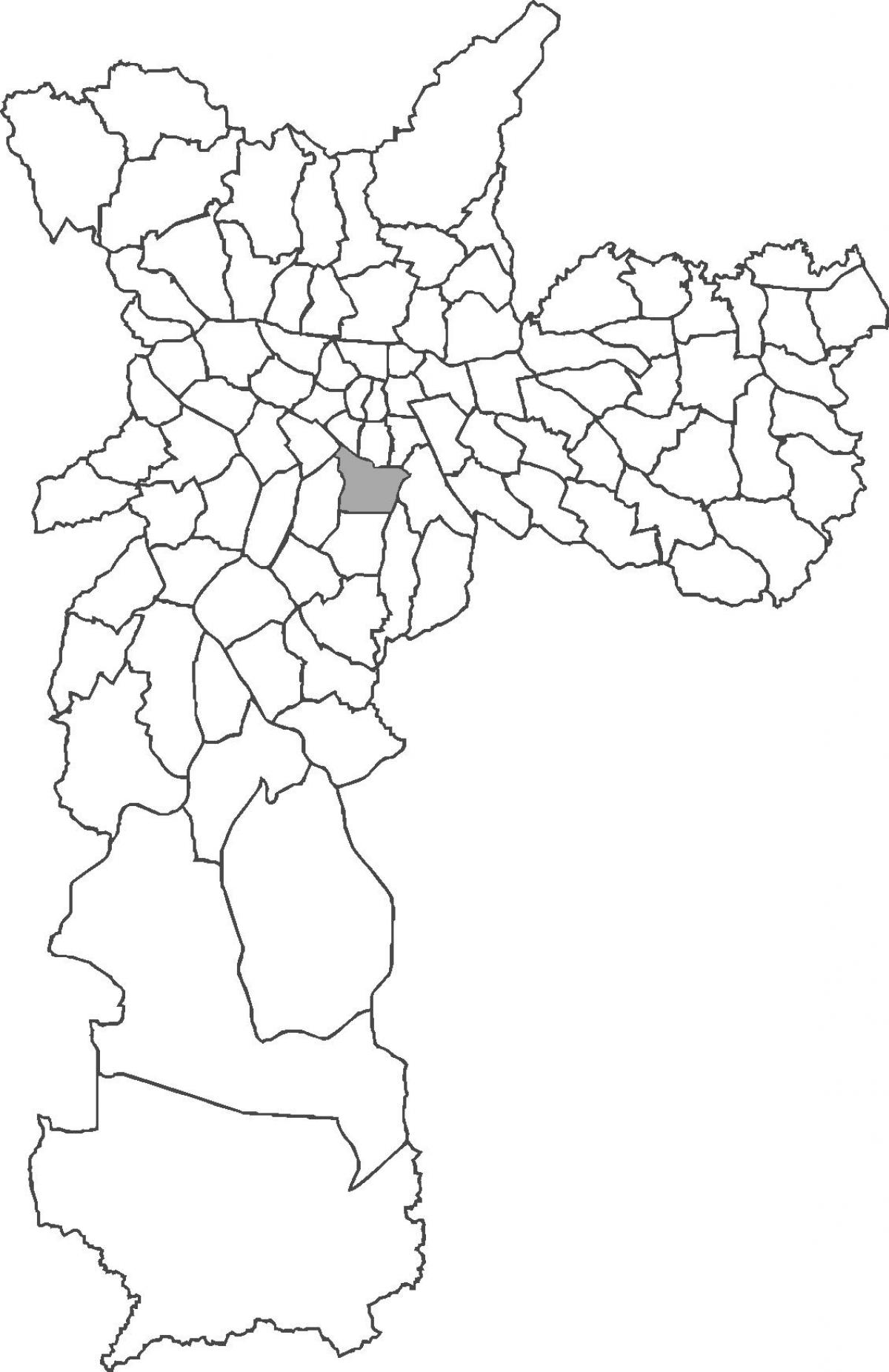 Карта Віла-Мар'яна район