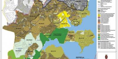 Карта'Boi М Мірім-Сан-Паулу - захоплення землі