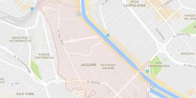 Карта Сан-Паулу Jaguaré