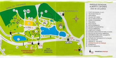 Карта-зауважила парку Альберто