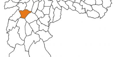 Карта Віла Андраде район