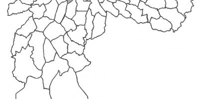 Карта Жардім Пауліста район