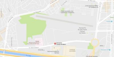 Карта аеропорту Кампо-де-березні