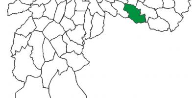 Карта район Sapopemba