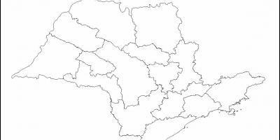 Карта Сан-Паулу Діва - регіони