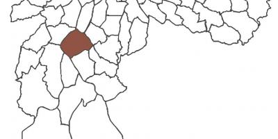 Карта Санту-Амару район