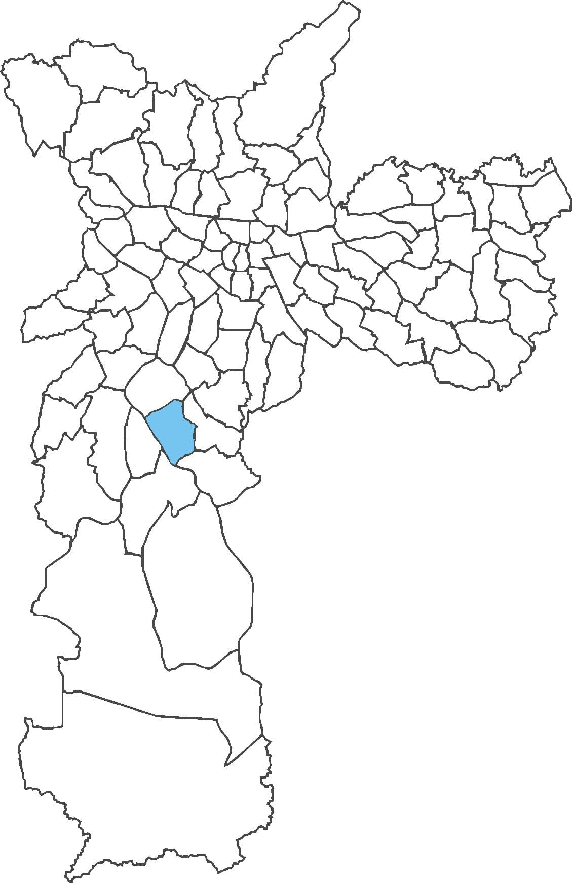 Карта Кампу-Гранді район