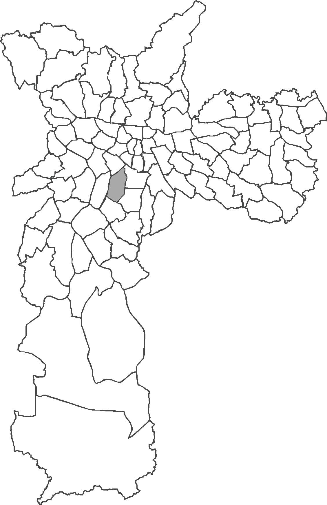 Карта район Моема