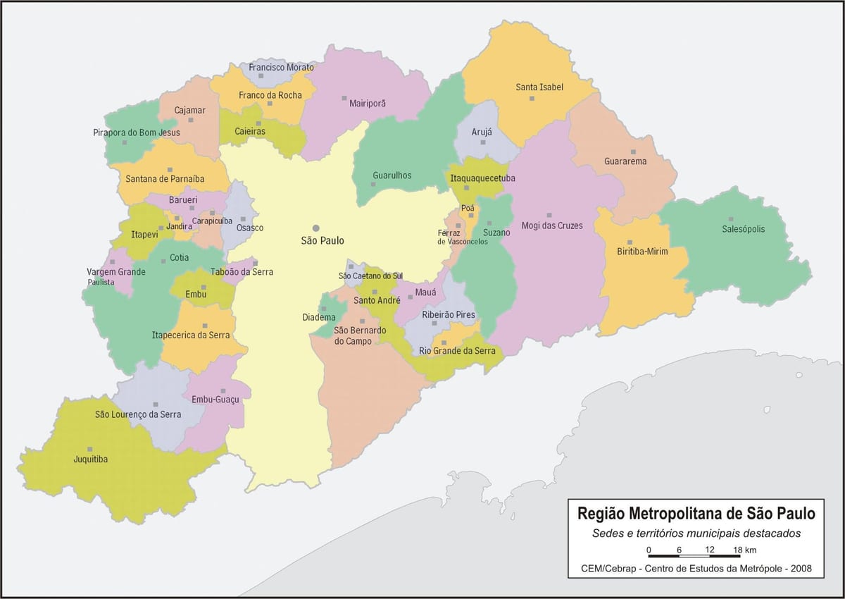 Карта РМСП