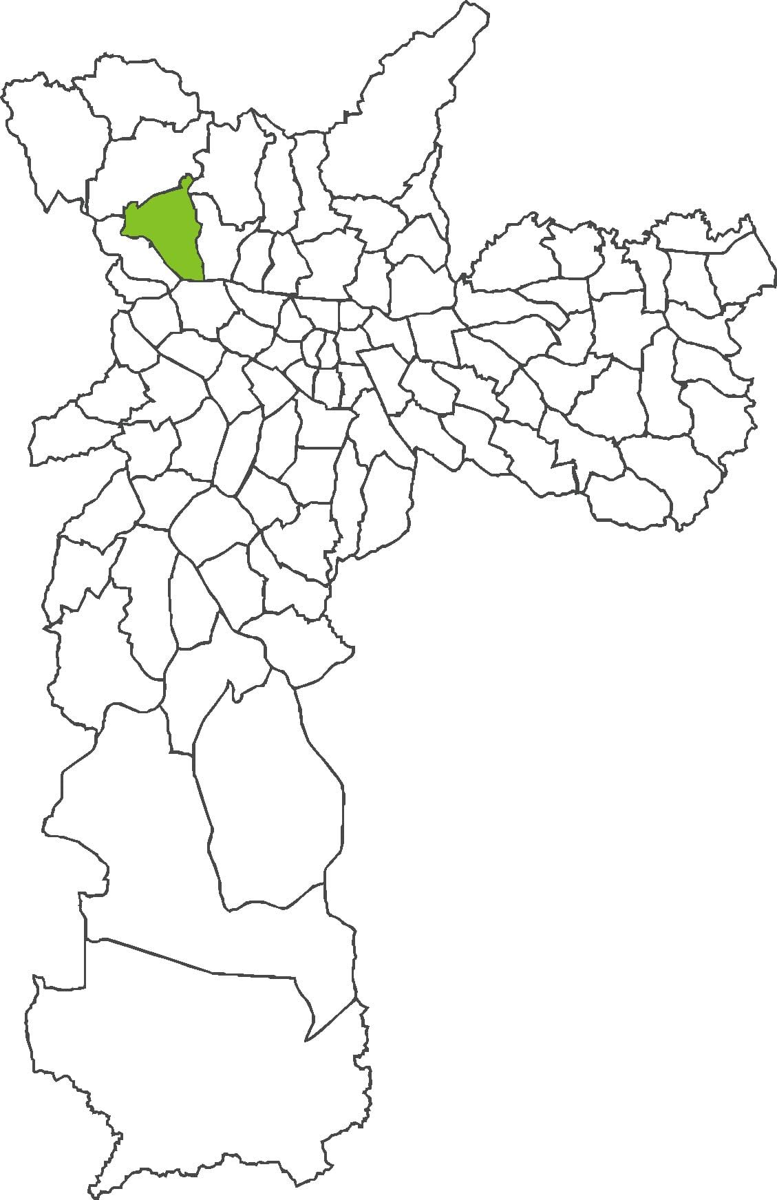 Карта район Pirituba