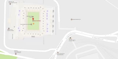 Карта "Арена Корінтіанс" - доступ