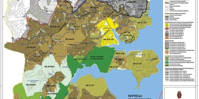 Карта'Boi М Мірім-Сан-Паулу - захоплення землі