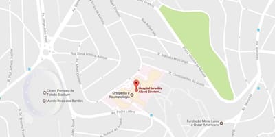 Карта Єврейської лікарні Альберт Ейнштейн