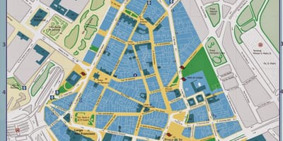 Карта історичного центру Сан-Паулу