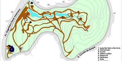 Карта Вольпі парк Альфредо