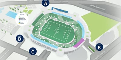 Карта Альянц Парк - рівень 3