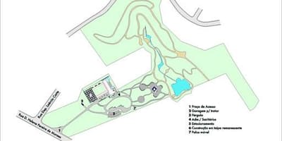 Карта парк Роберто Бурле-Маркса