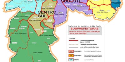 Карта вільних Сан-Паулу