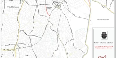 Карта Ипиранга-Сан-Паулу - доріг