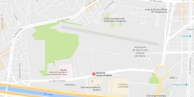 Карта аеропорту Кампо-де-березні