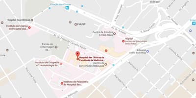 Карту лікарня Клиникас