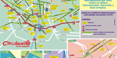 Карта супермаркети в Сан-Паулу