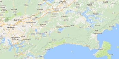 Карта пляжу Переке Аку