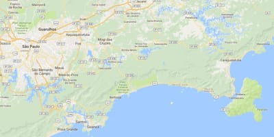 Карта пляжу Переке-Мірін