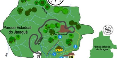 Карта Жарагуа пік