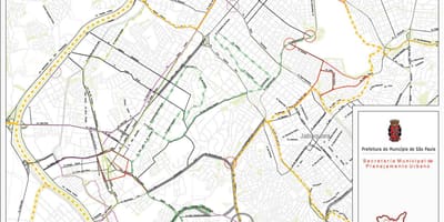 Карта Санту-Амару Сан-Пауло - доріг