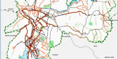 Карта Сан-Паулу велосипедна доріжка