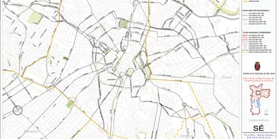 Карта се Сан - Паулу - доріг