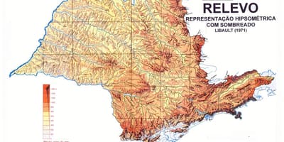 Карта топографічна Сан-Паулу
