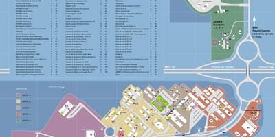 Карта університету Эстадуал Пауліста - Сан-Паулу