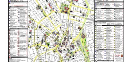 Карта центру міста Сан-Паулу