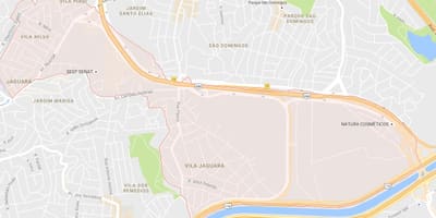 Карта Сан-Паулу Ягуарят