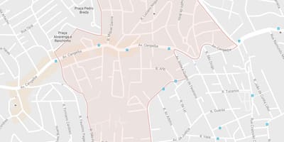 Карта Сан-Паулу Cangaíba